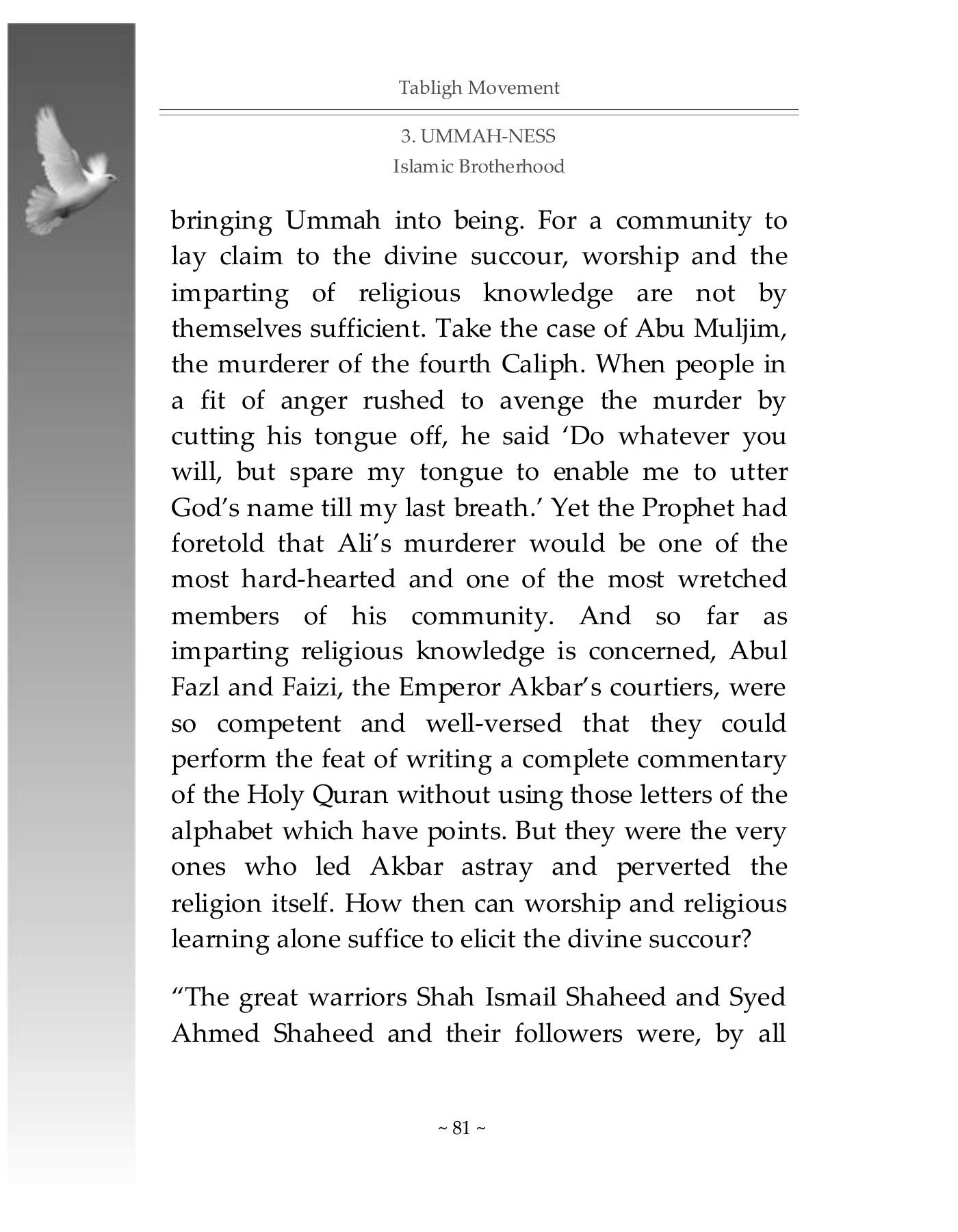 The printed page