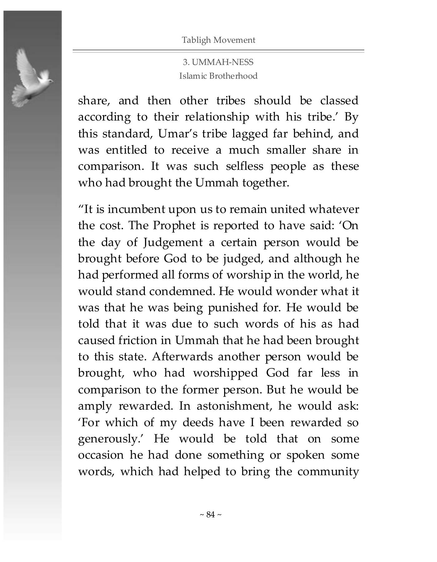 The printed page