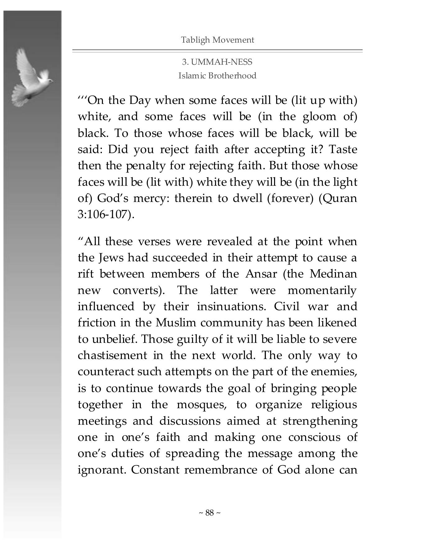 The printed page