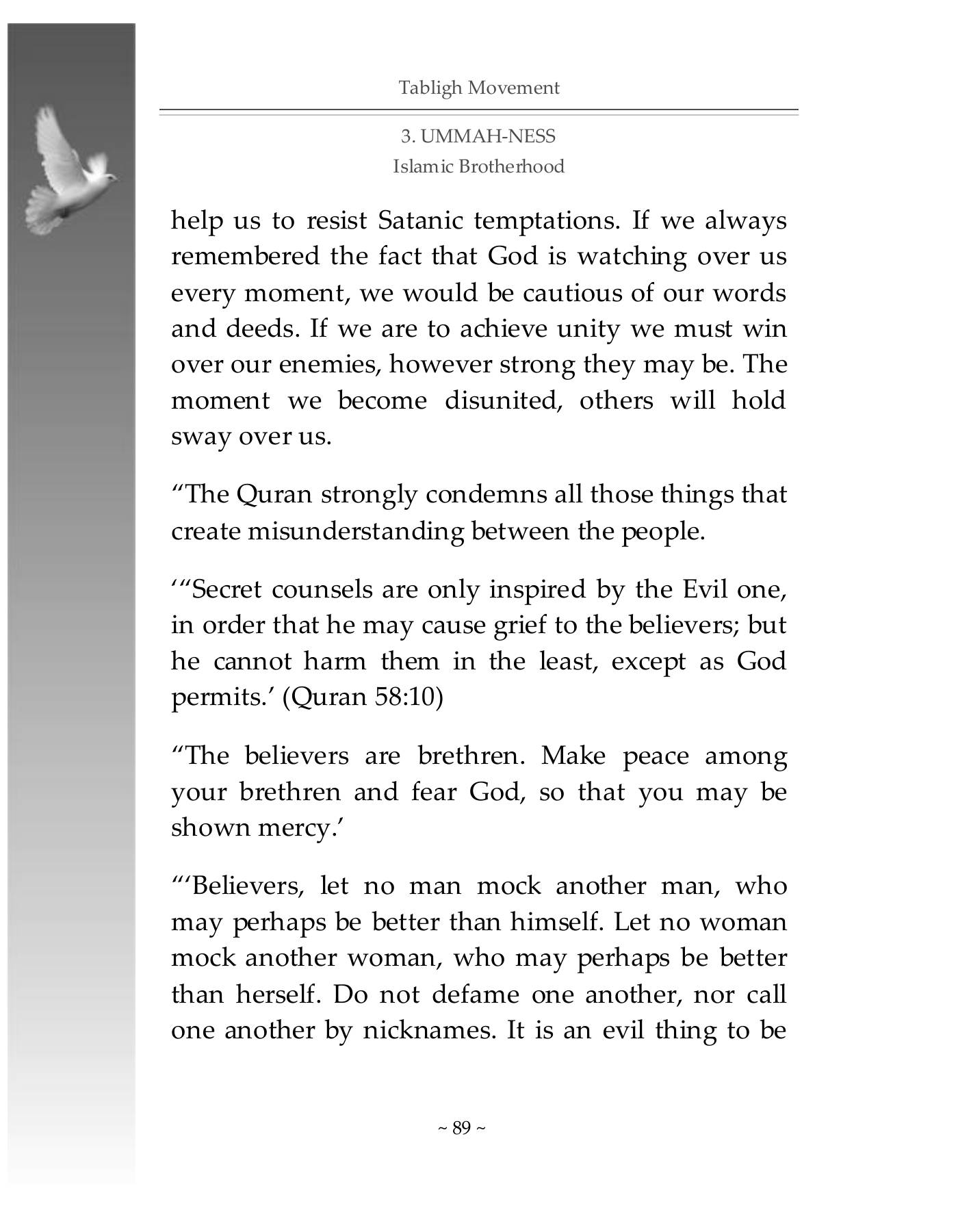 The printed page