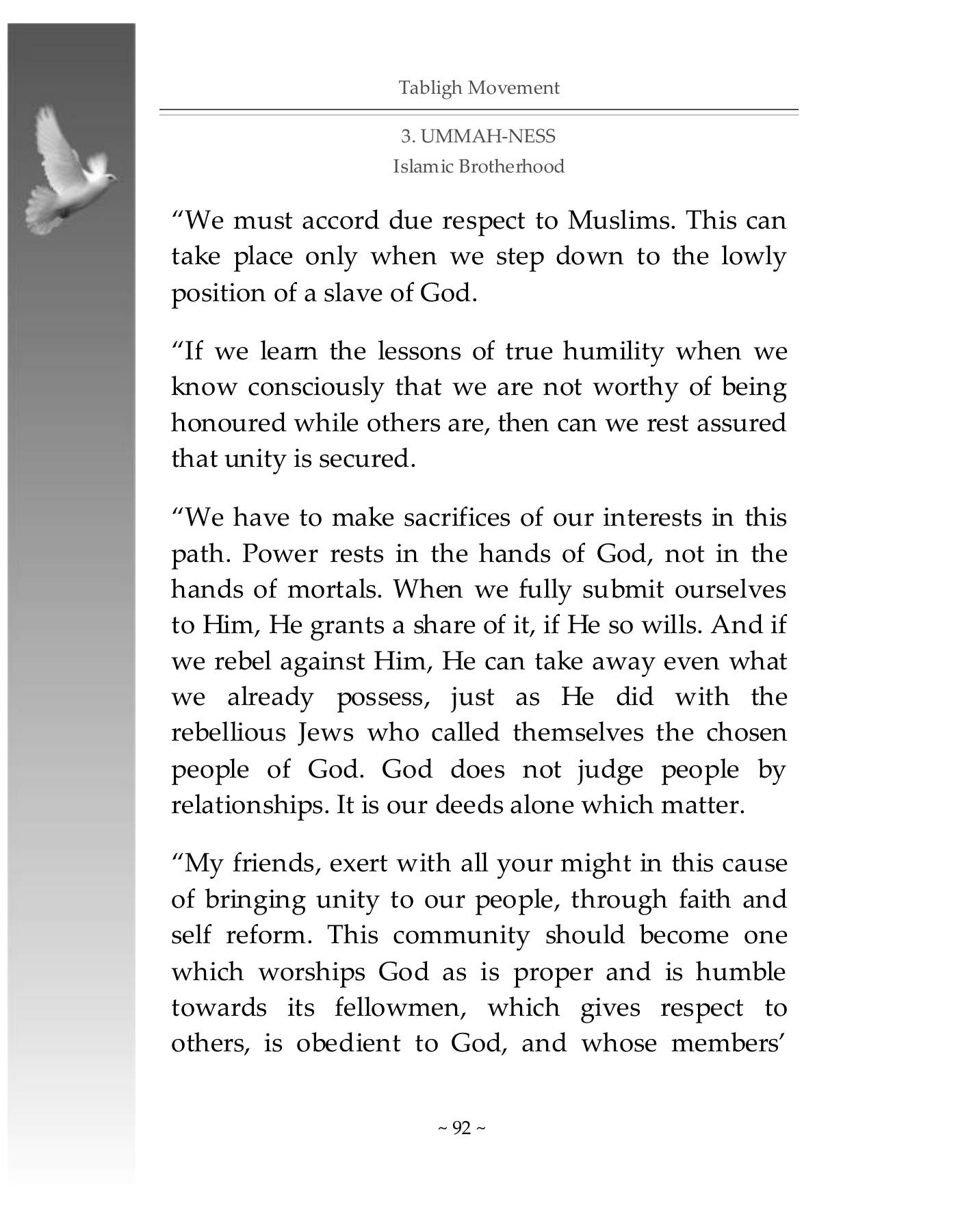 The printed page
