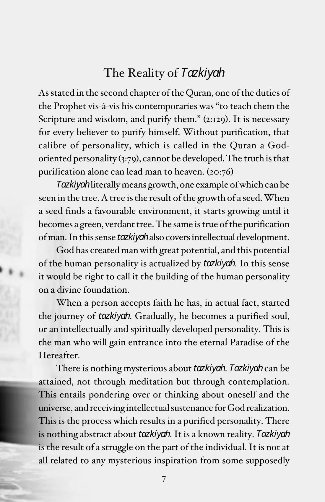 The printed page
