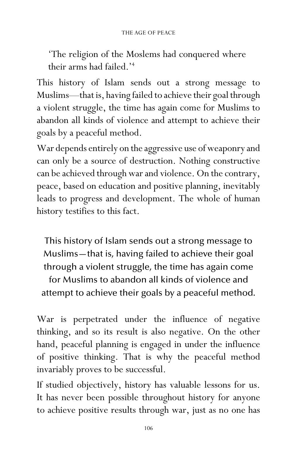 The printed page