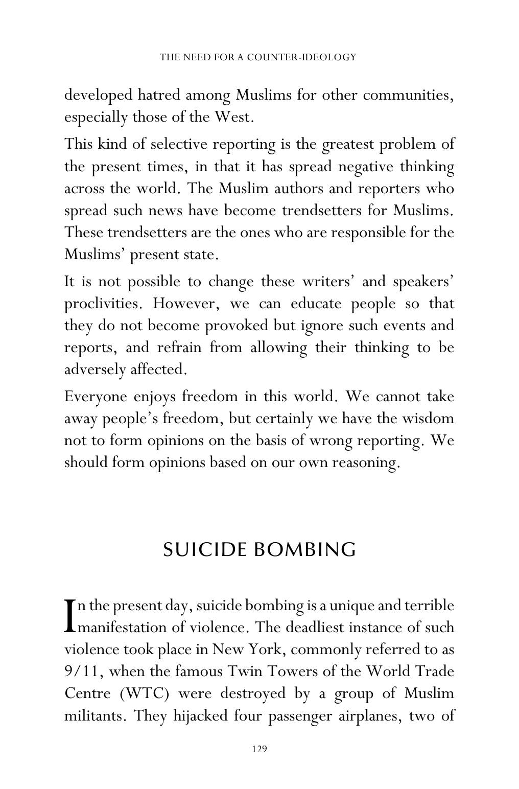 The printed page