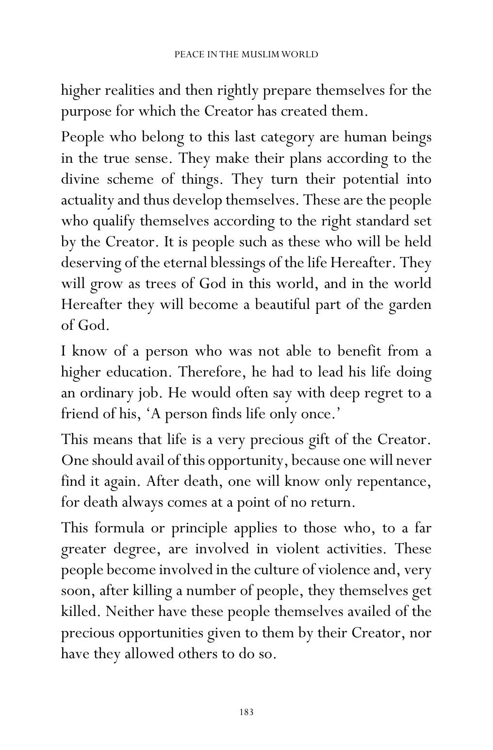 The printed page