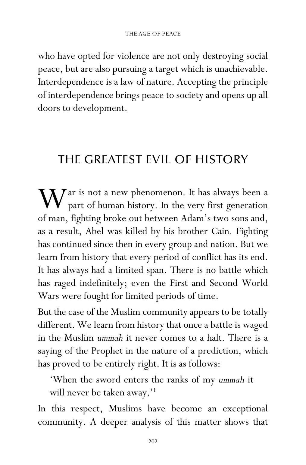 The printed page