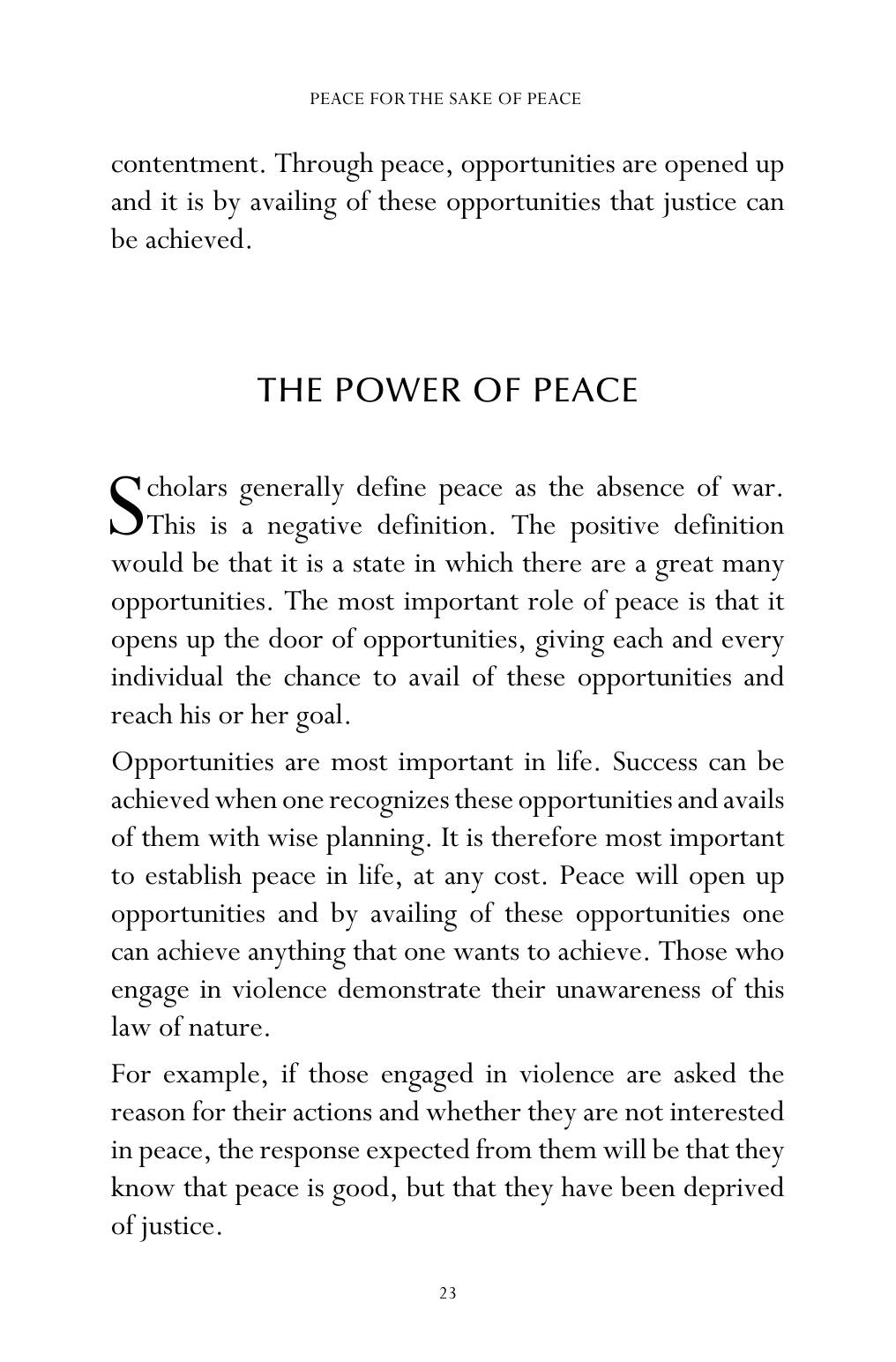 The printed page