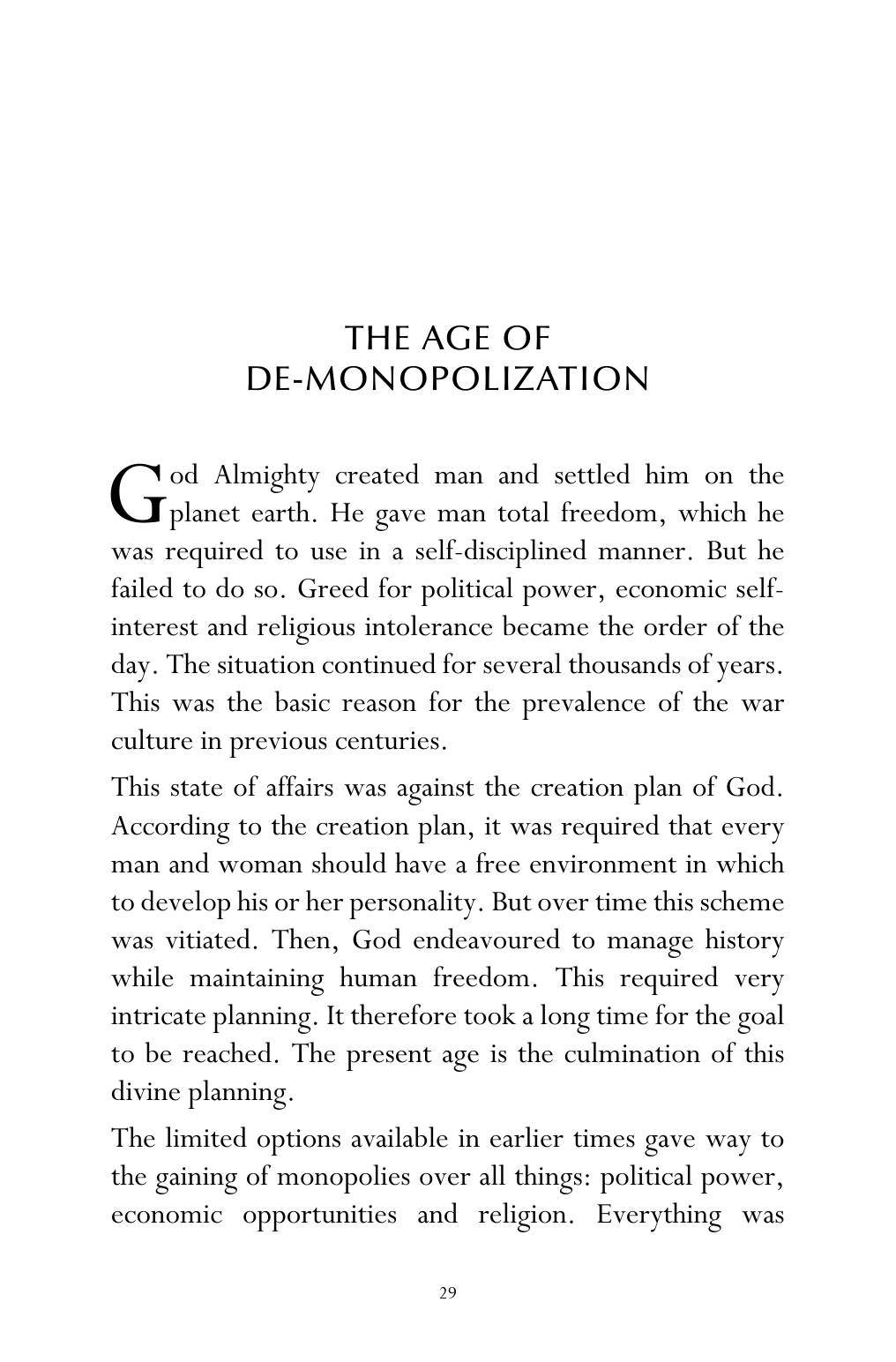 The printed page
