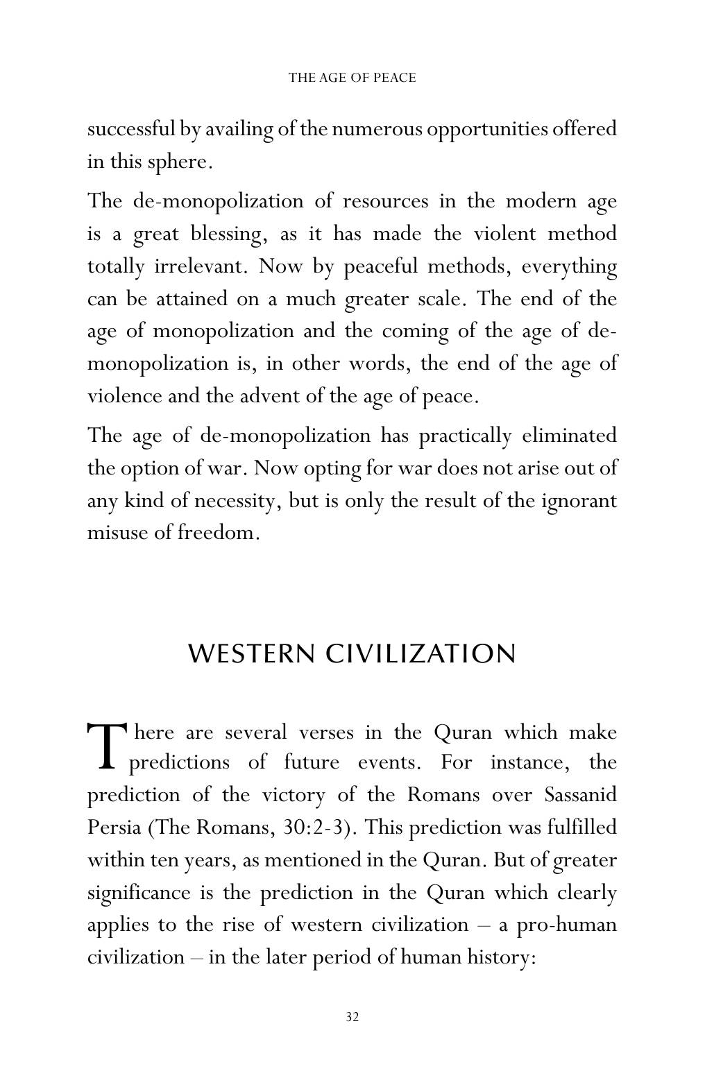 The printed page