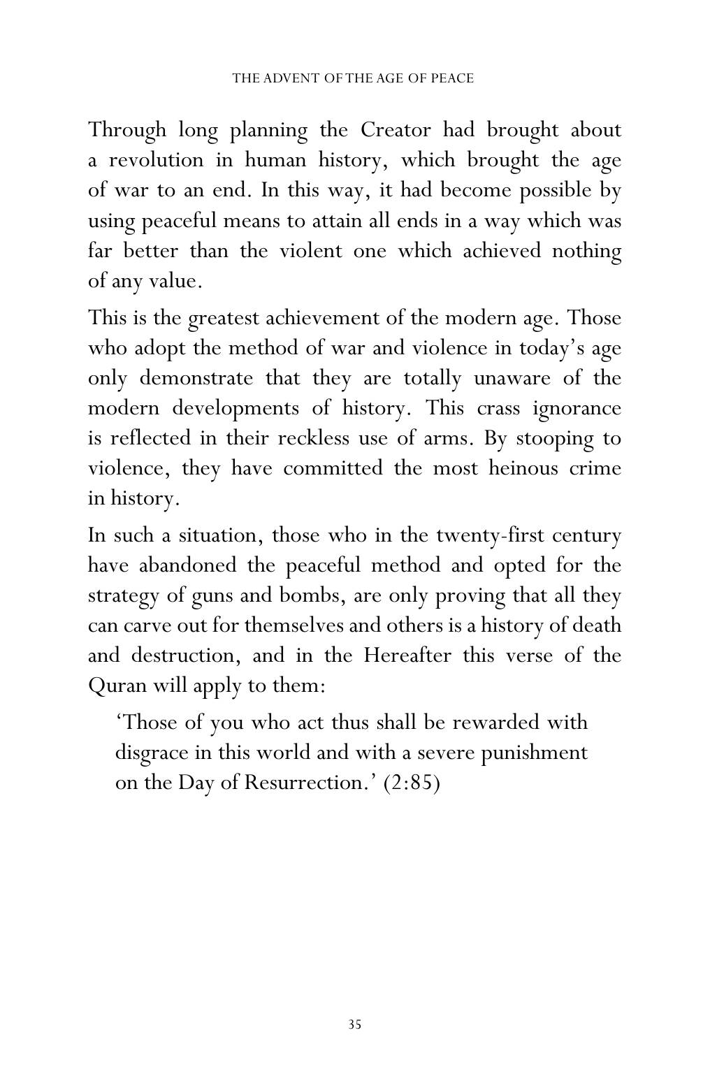 The printed page