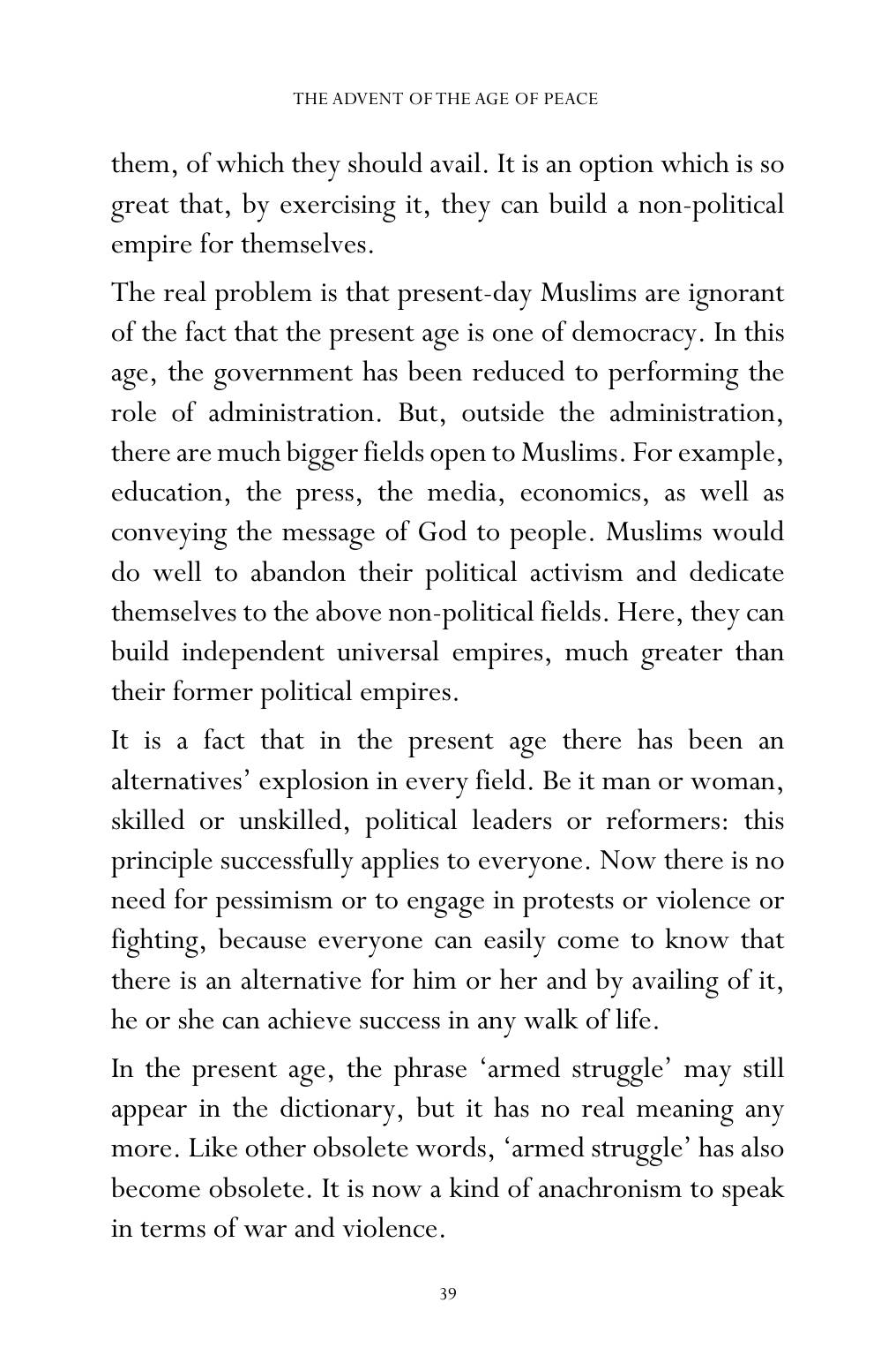The printed page