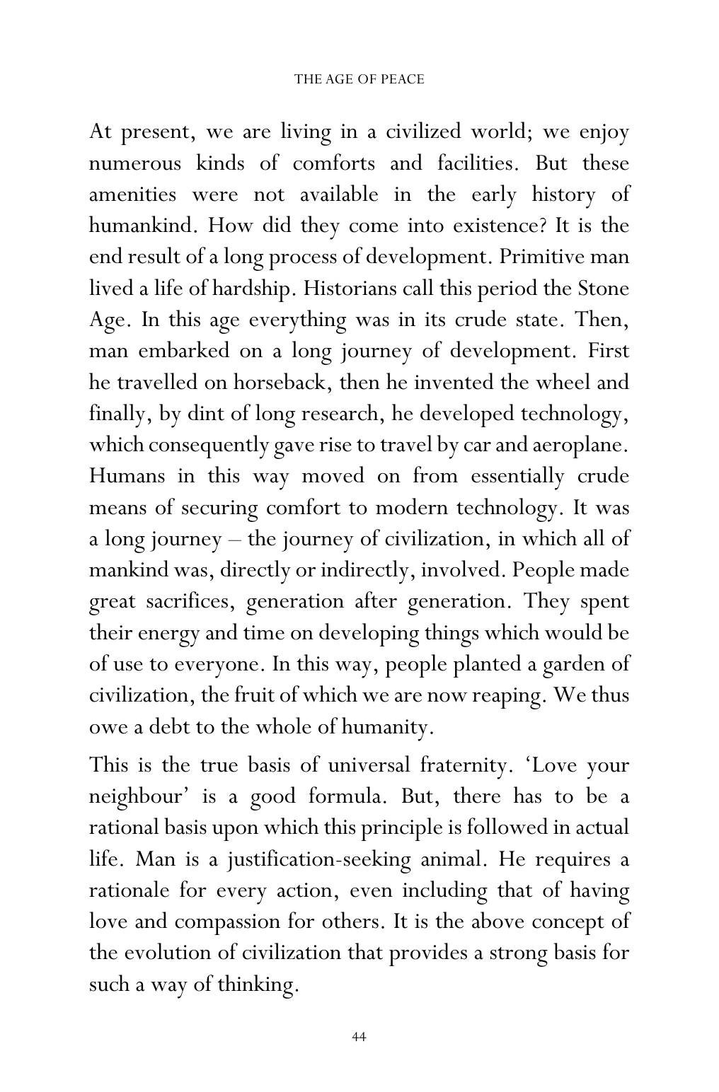 The printed page