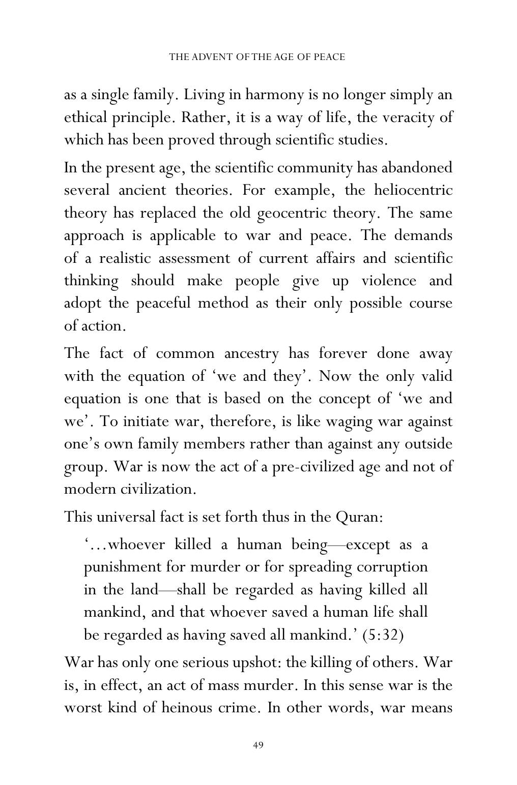 The printed page