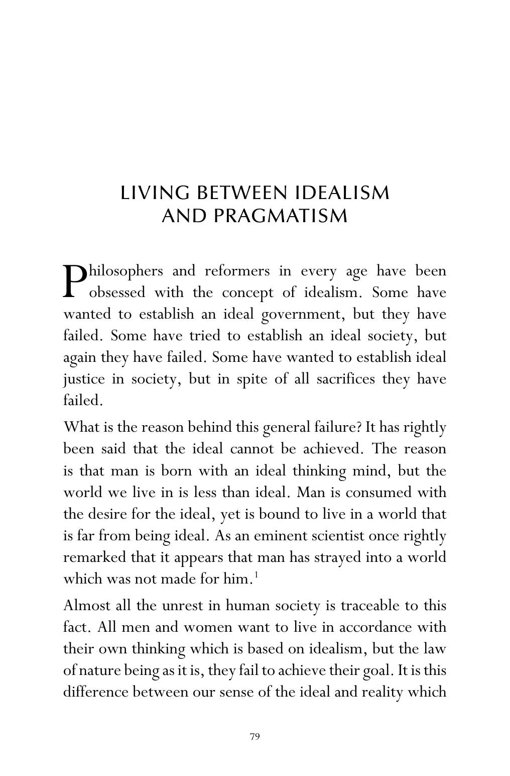 The printed page