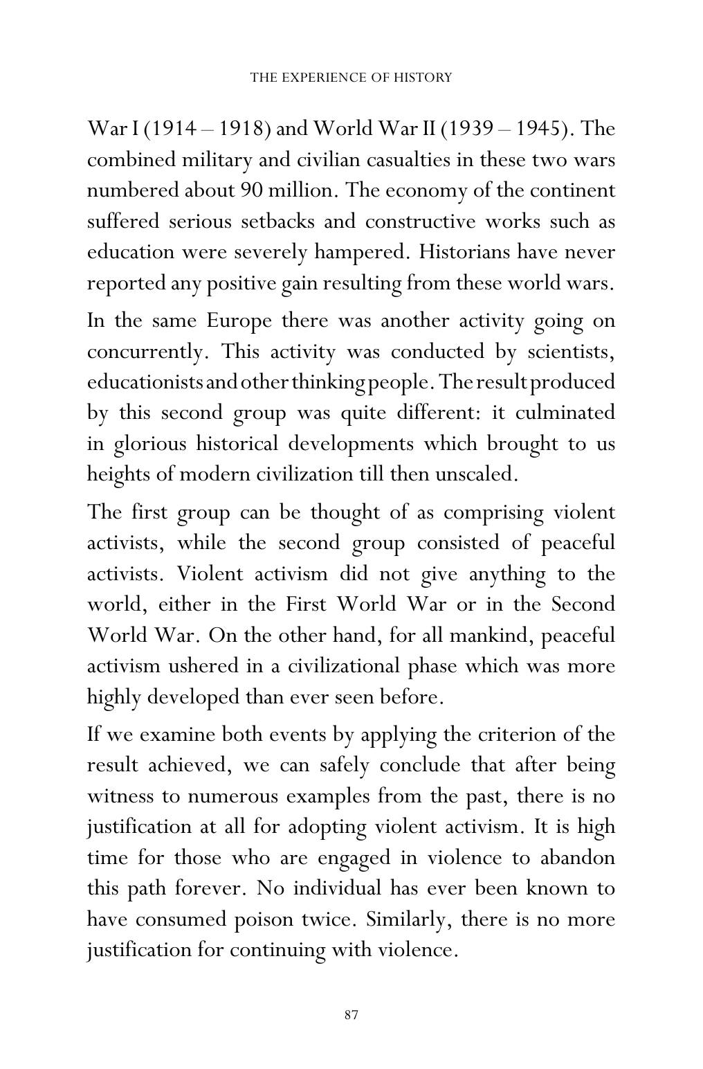 The printed page