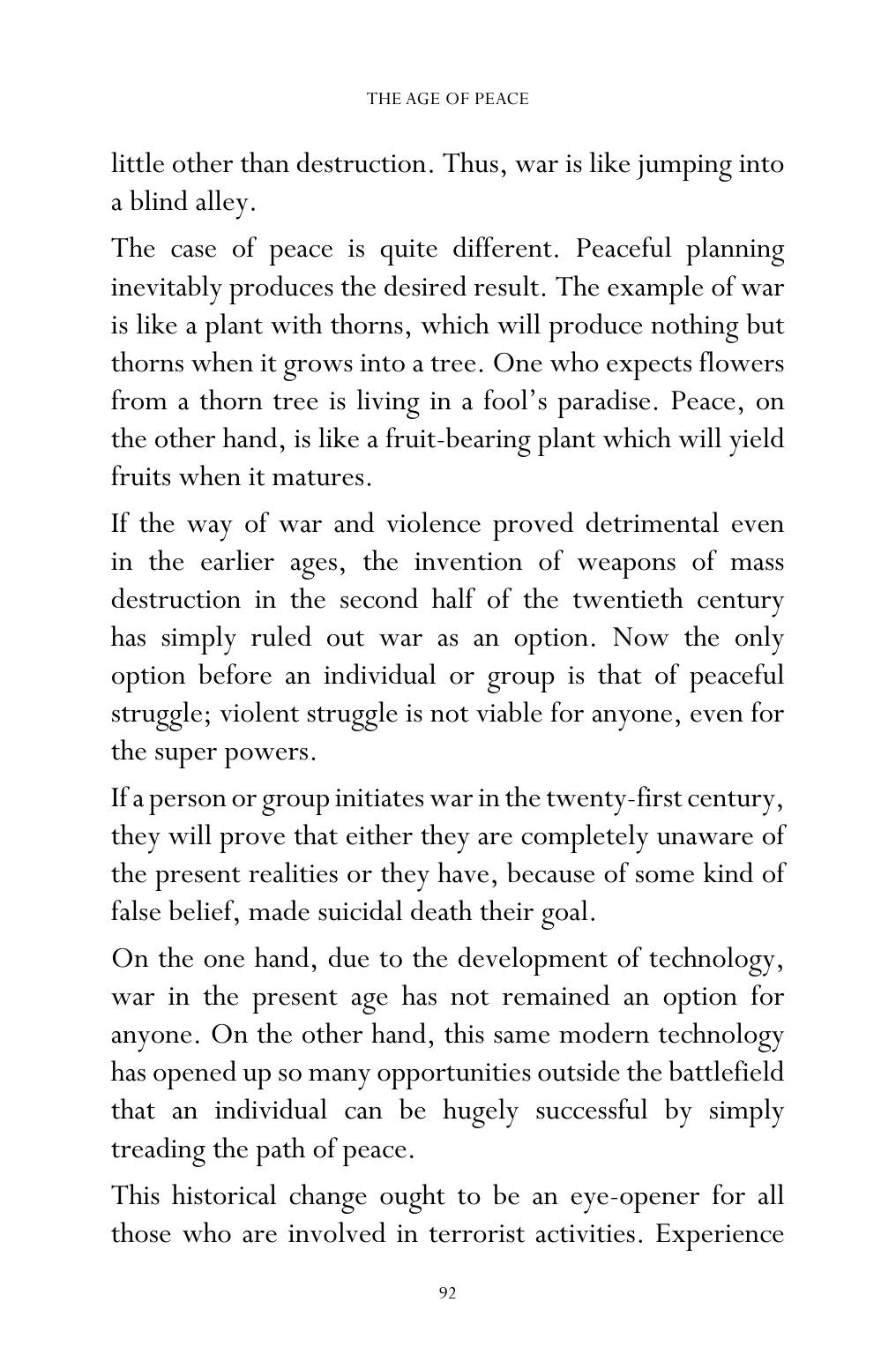 The printed page