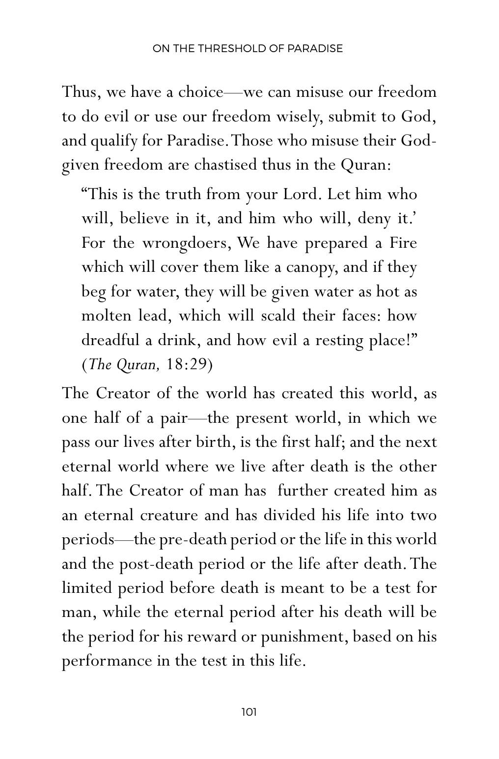 The printed page