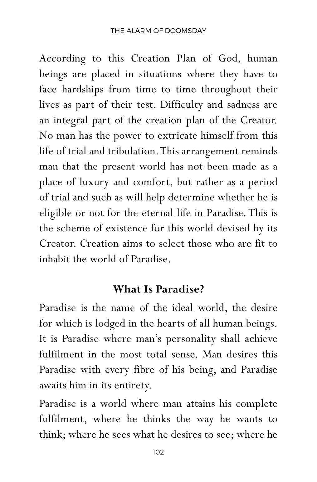 The printed page