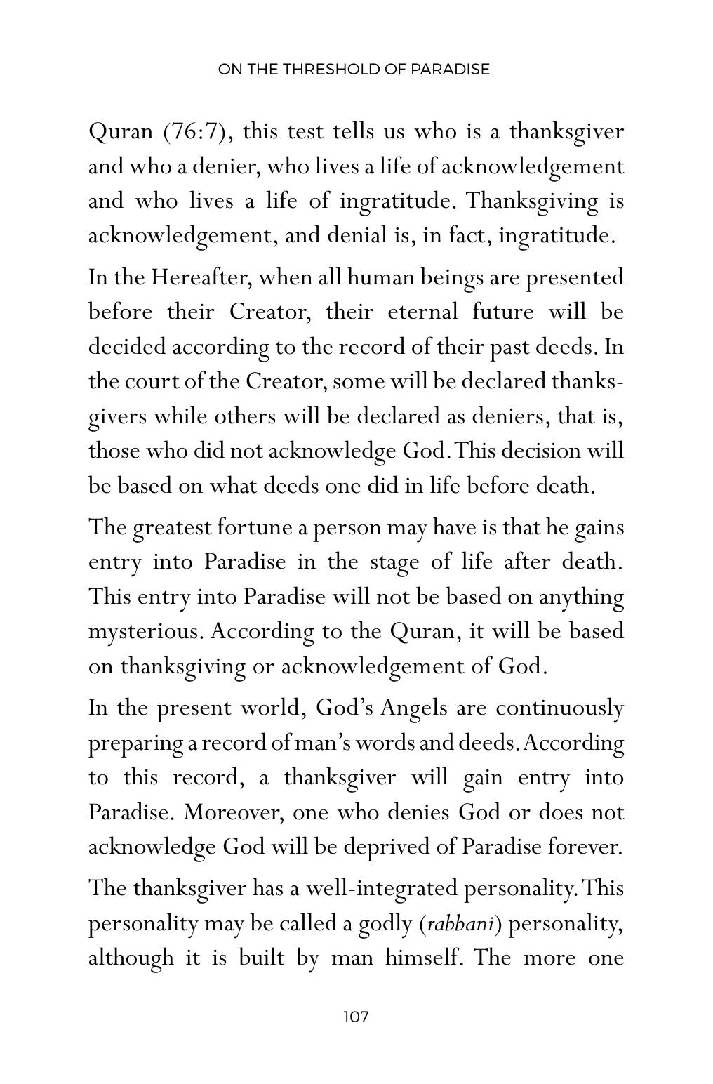 The printed page