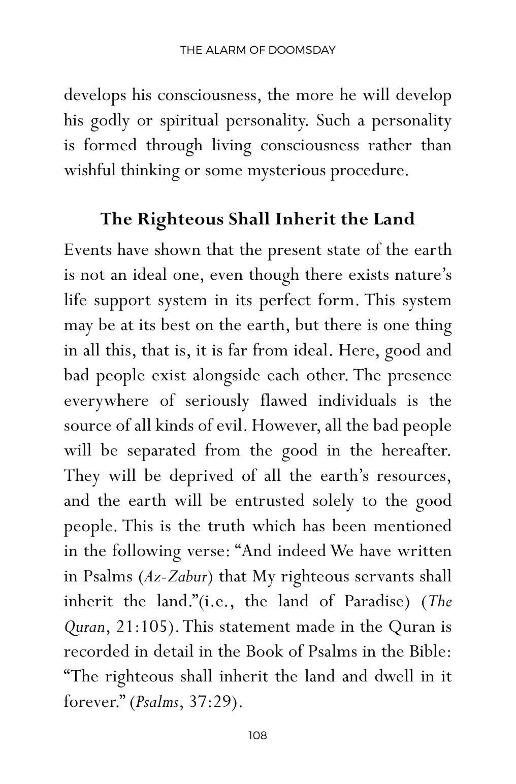 The printed page