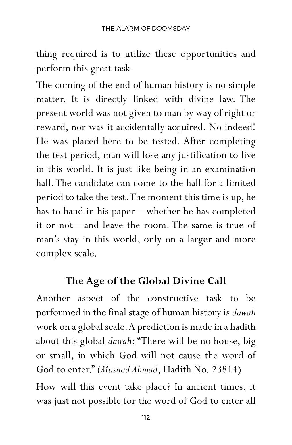 The printed page