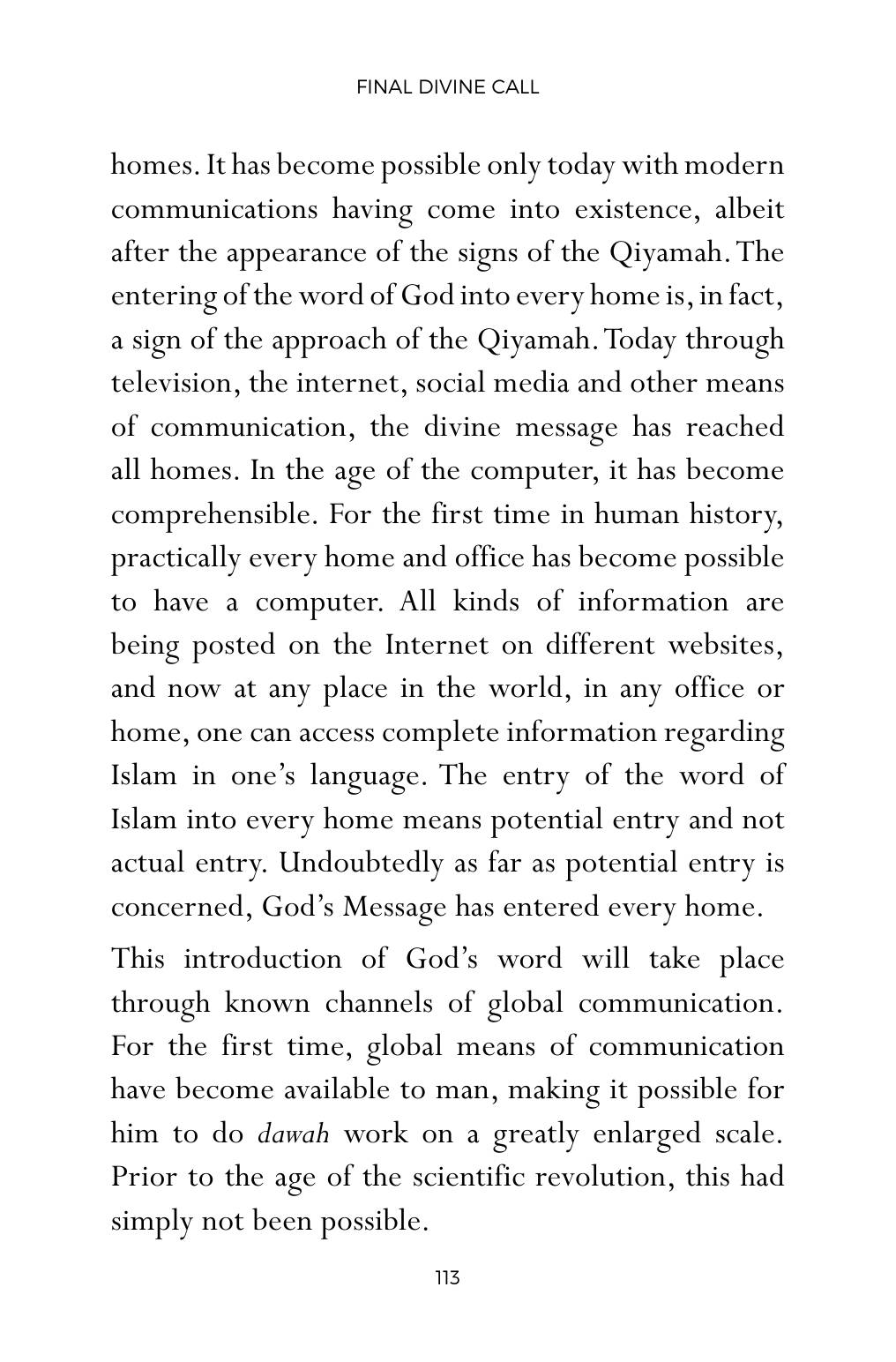 The printed page