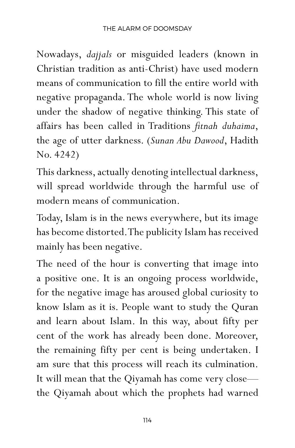 The printed page