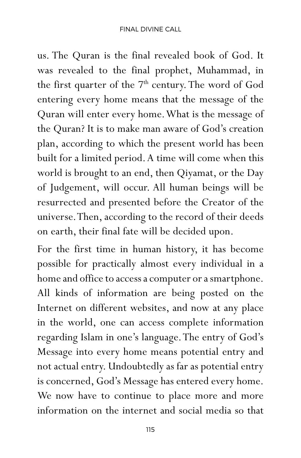 The printed page