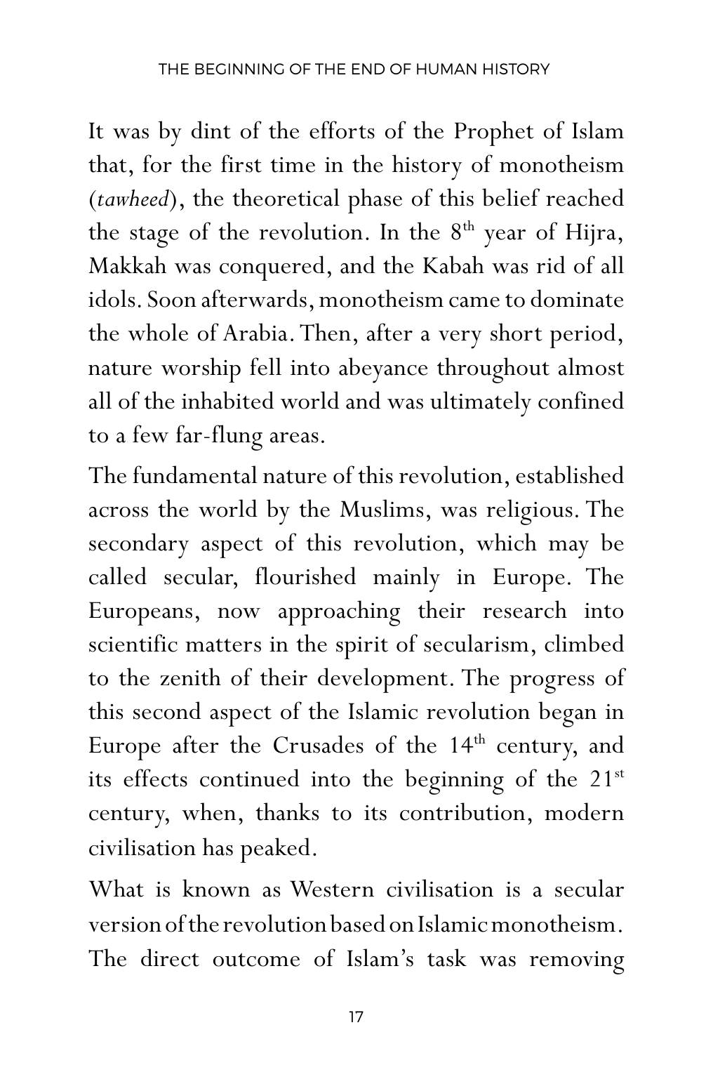 The printed page