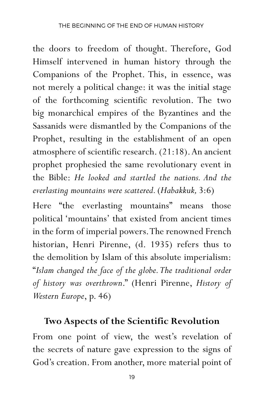 The printed page