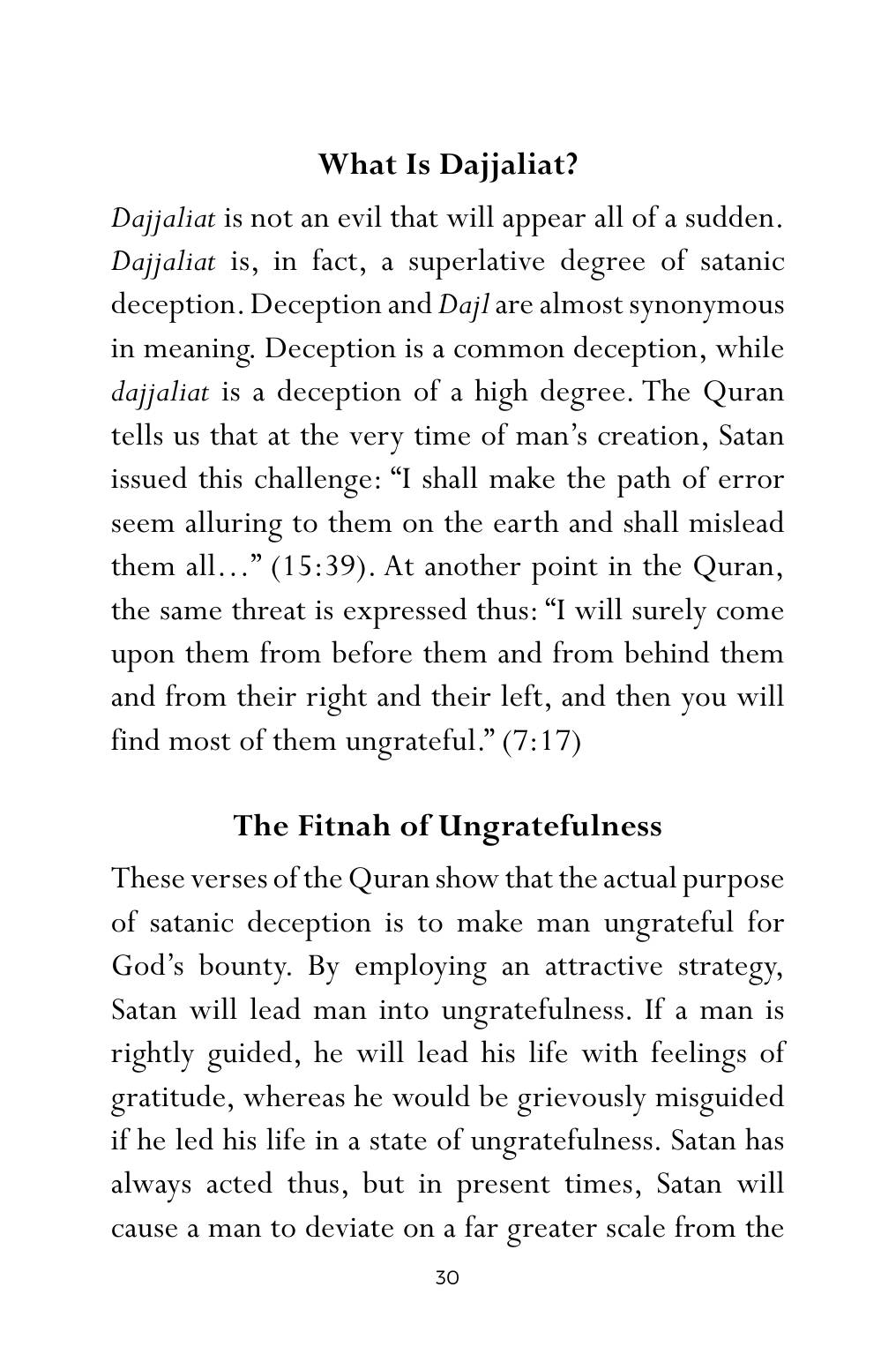 The printed page
