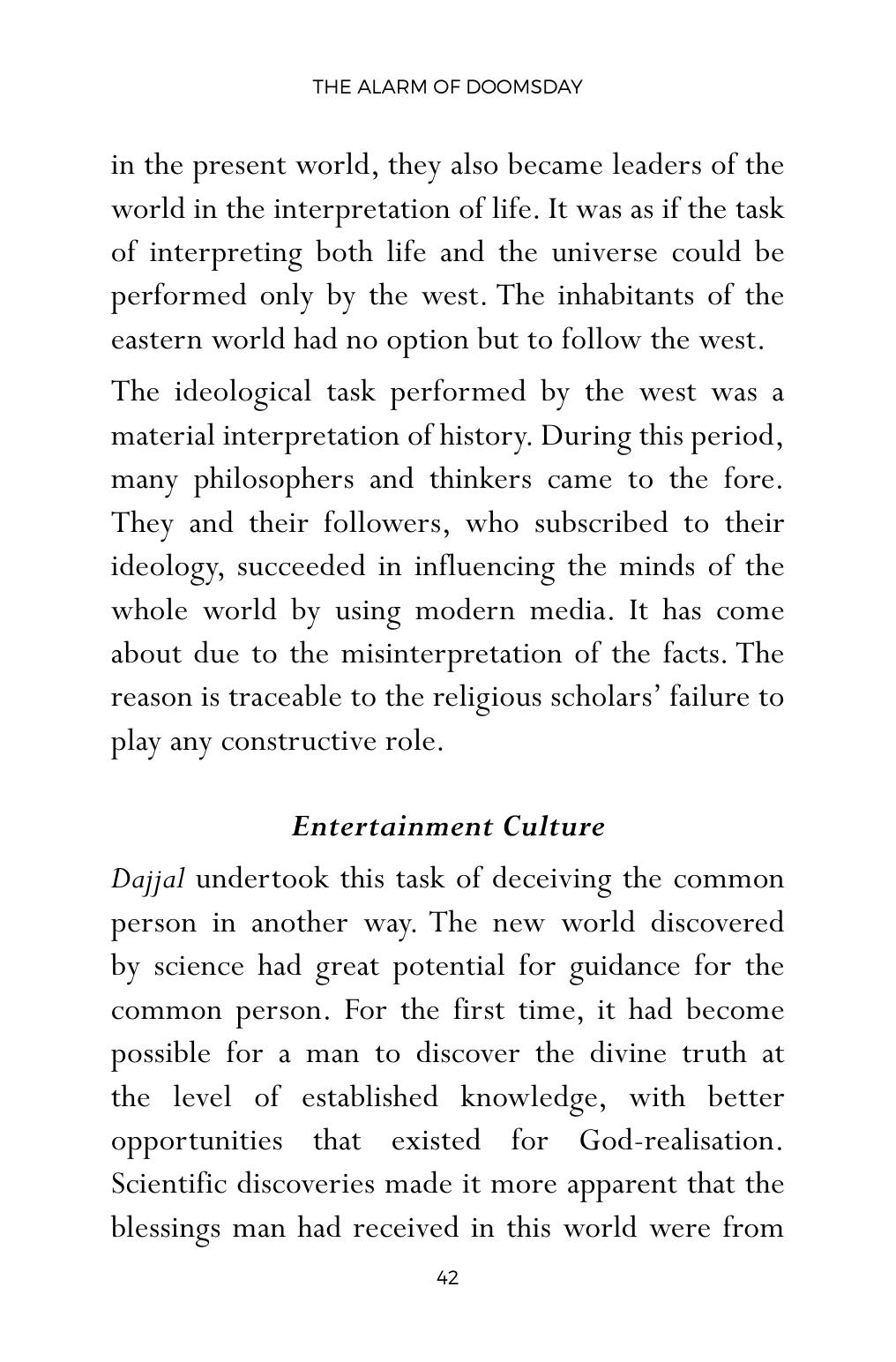 The printed page
