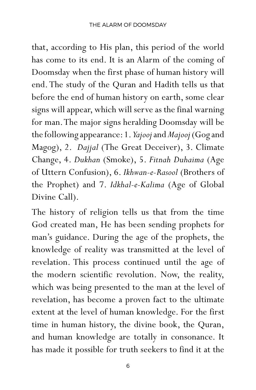 The printed page