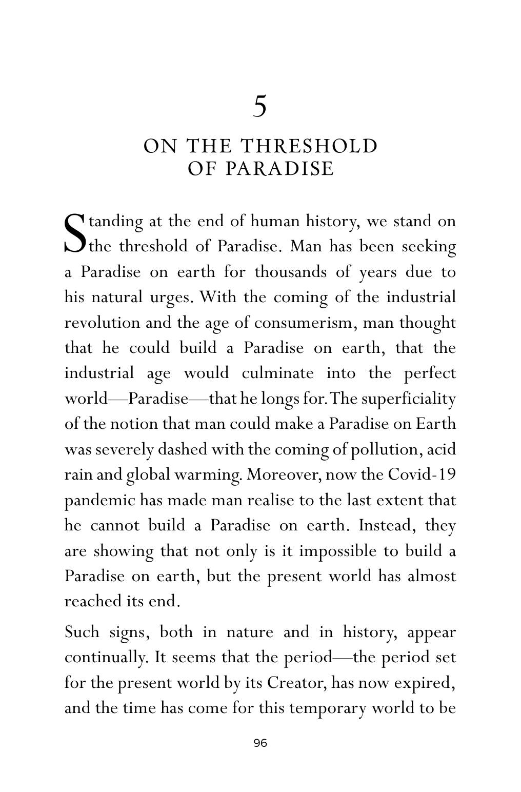 The printed page