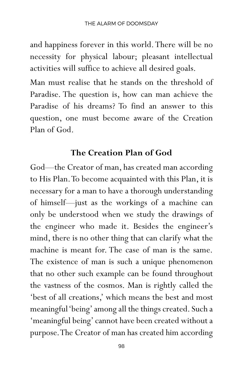 The printed page