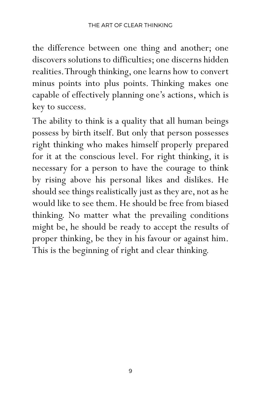 The printed page