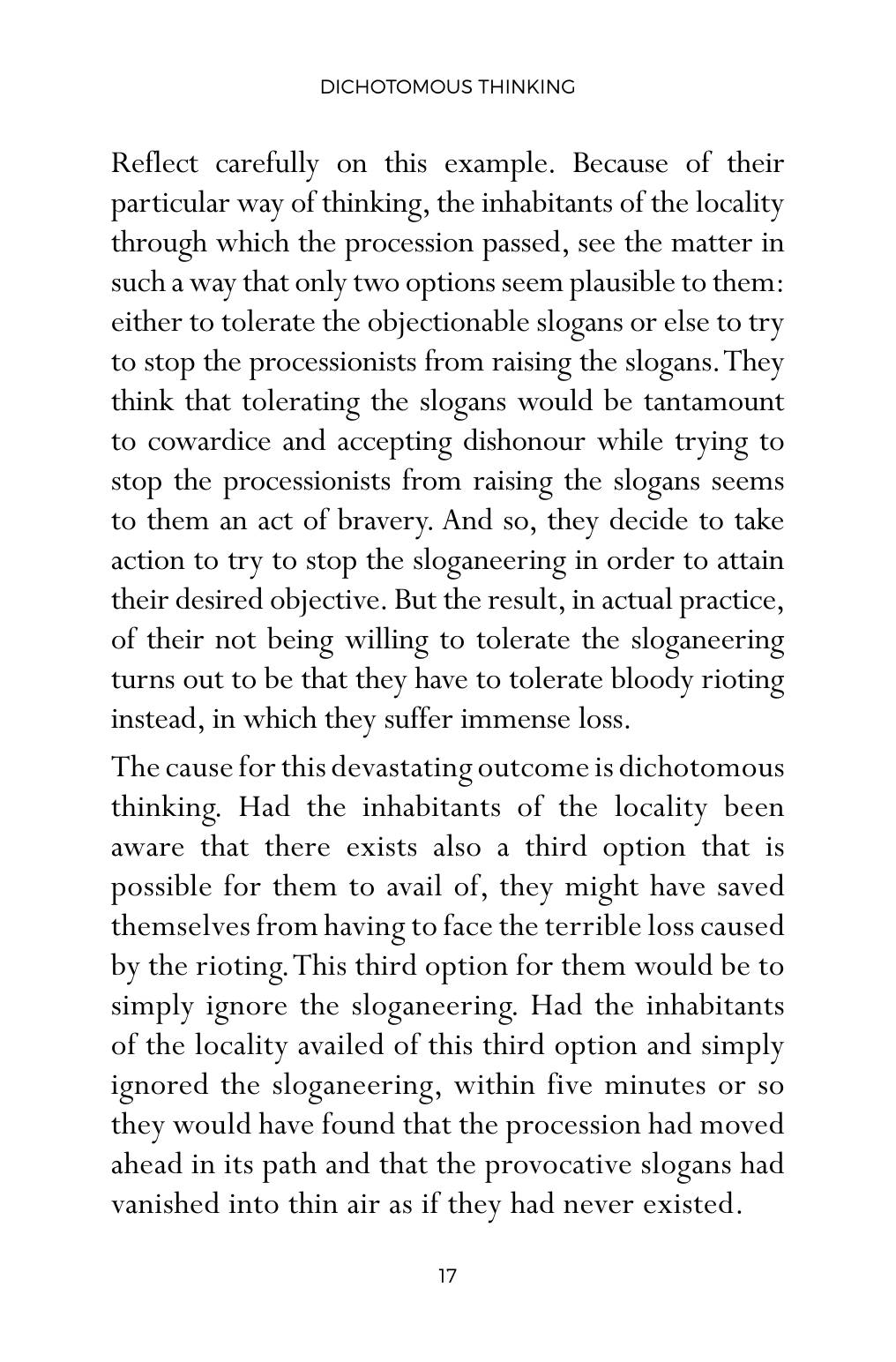 The printed page