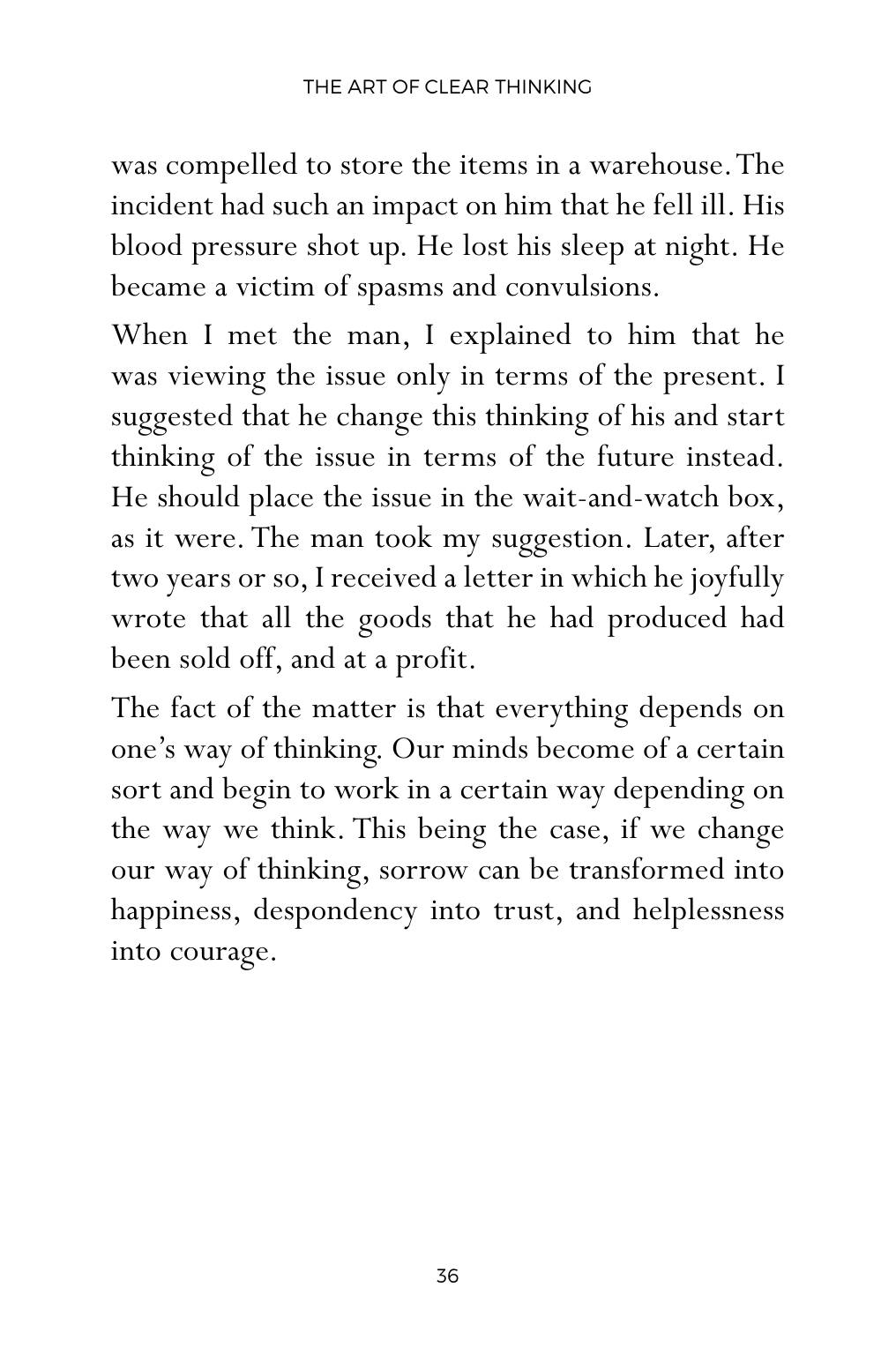 The printed page