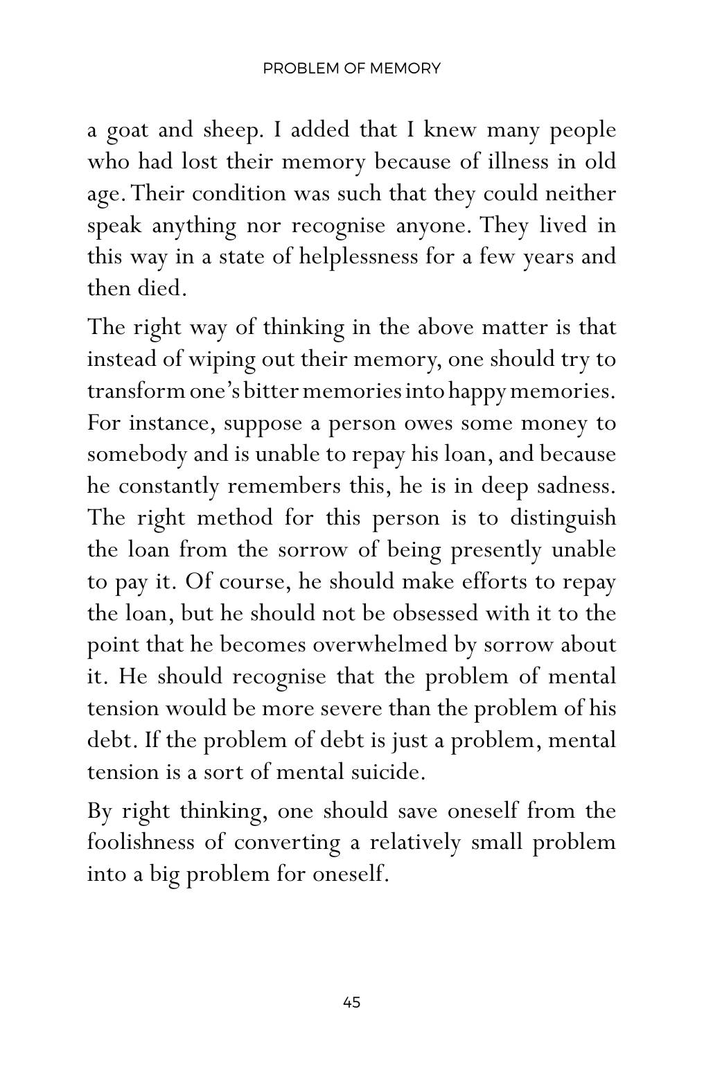 The printed page