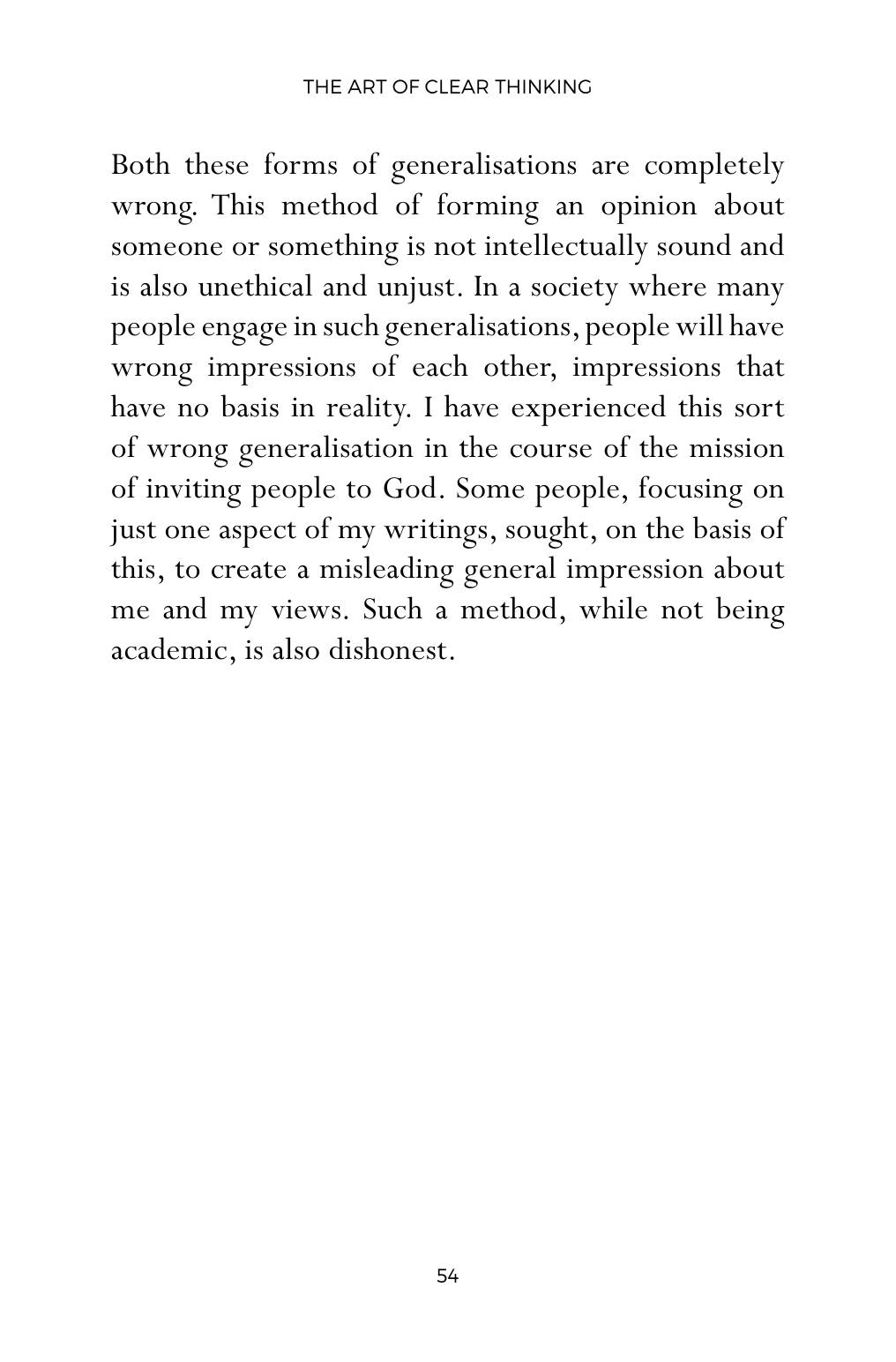 The printed page