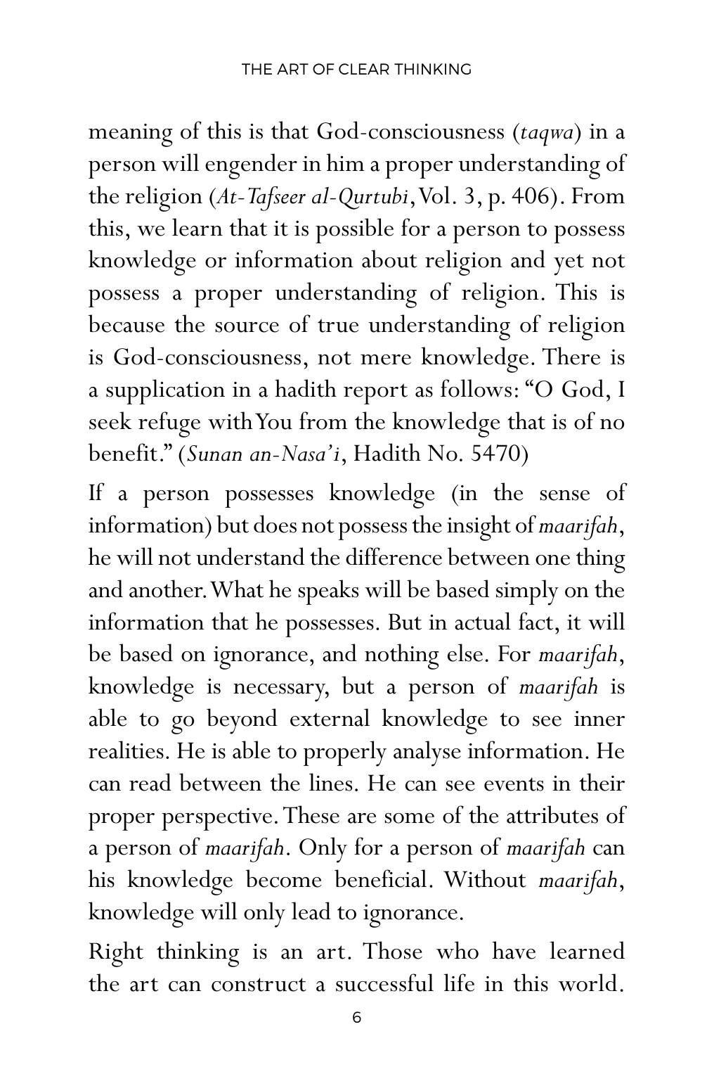 The printed page