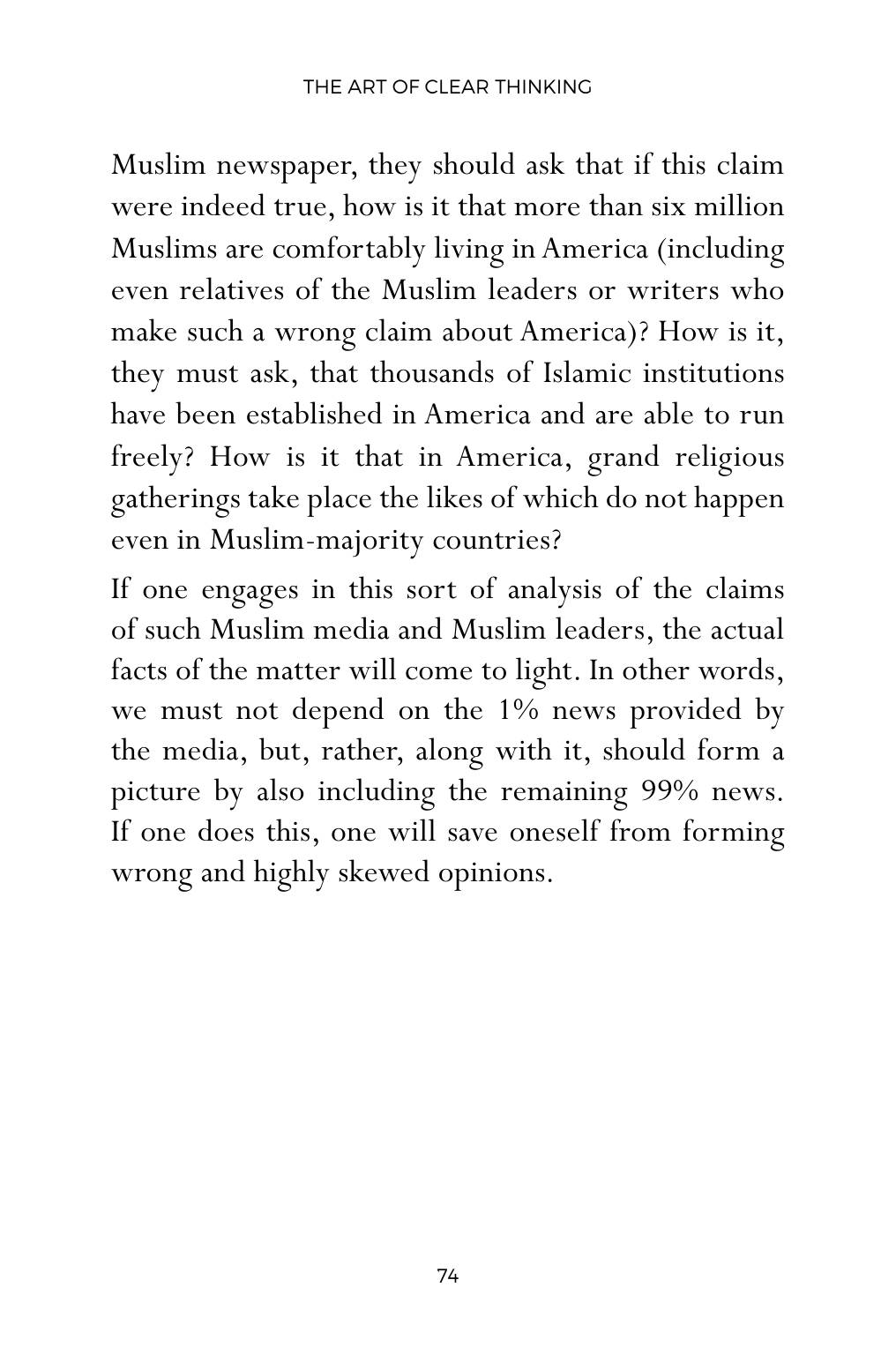 The printed page