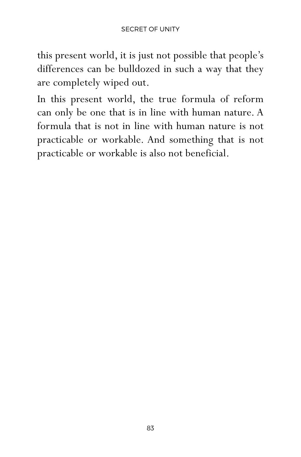 The printed page