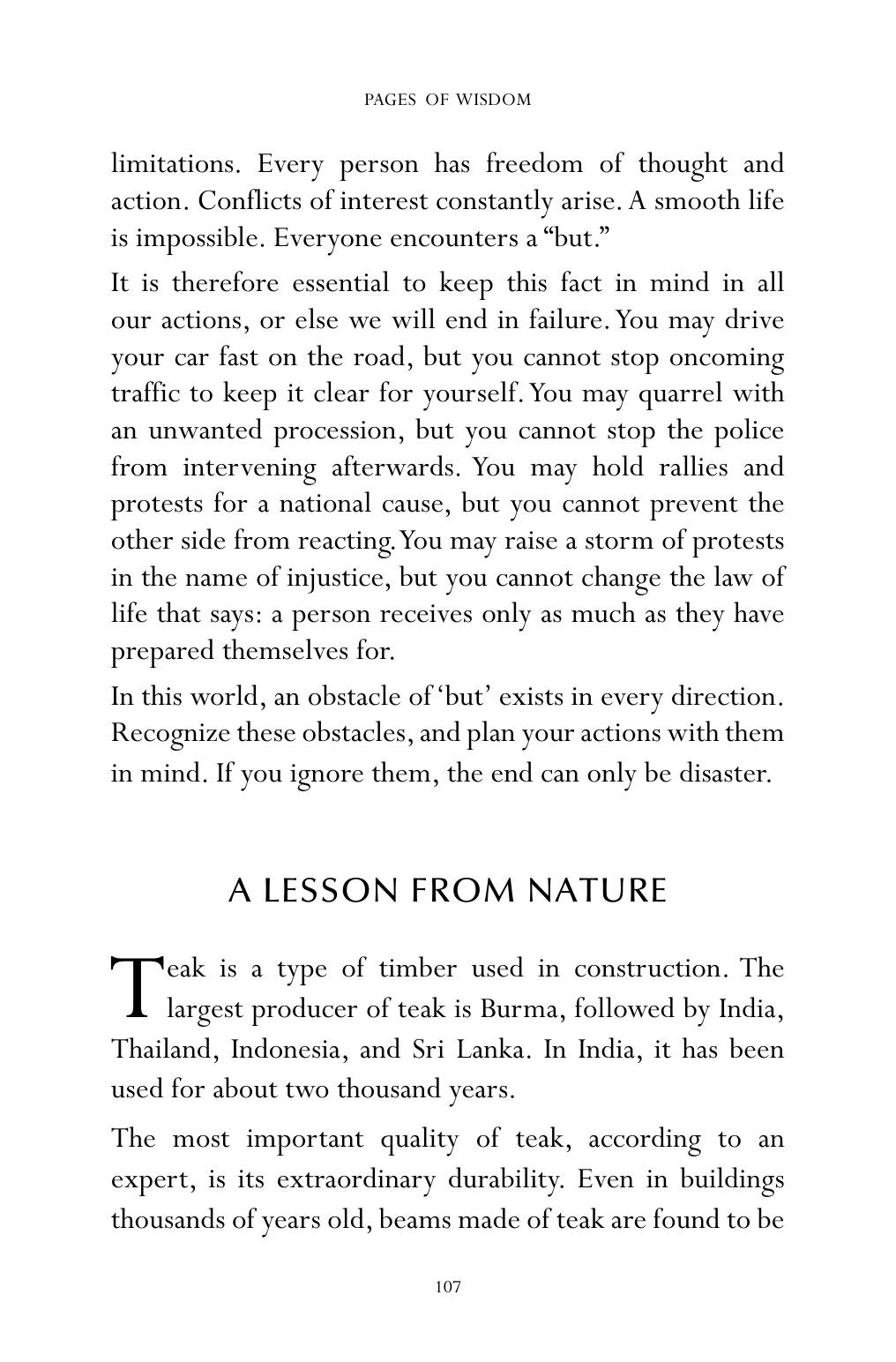 The printed page