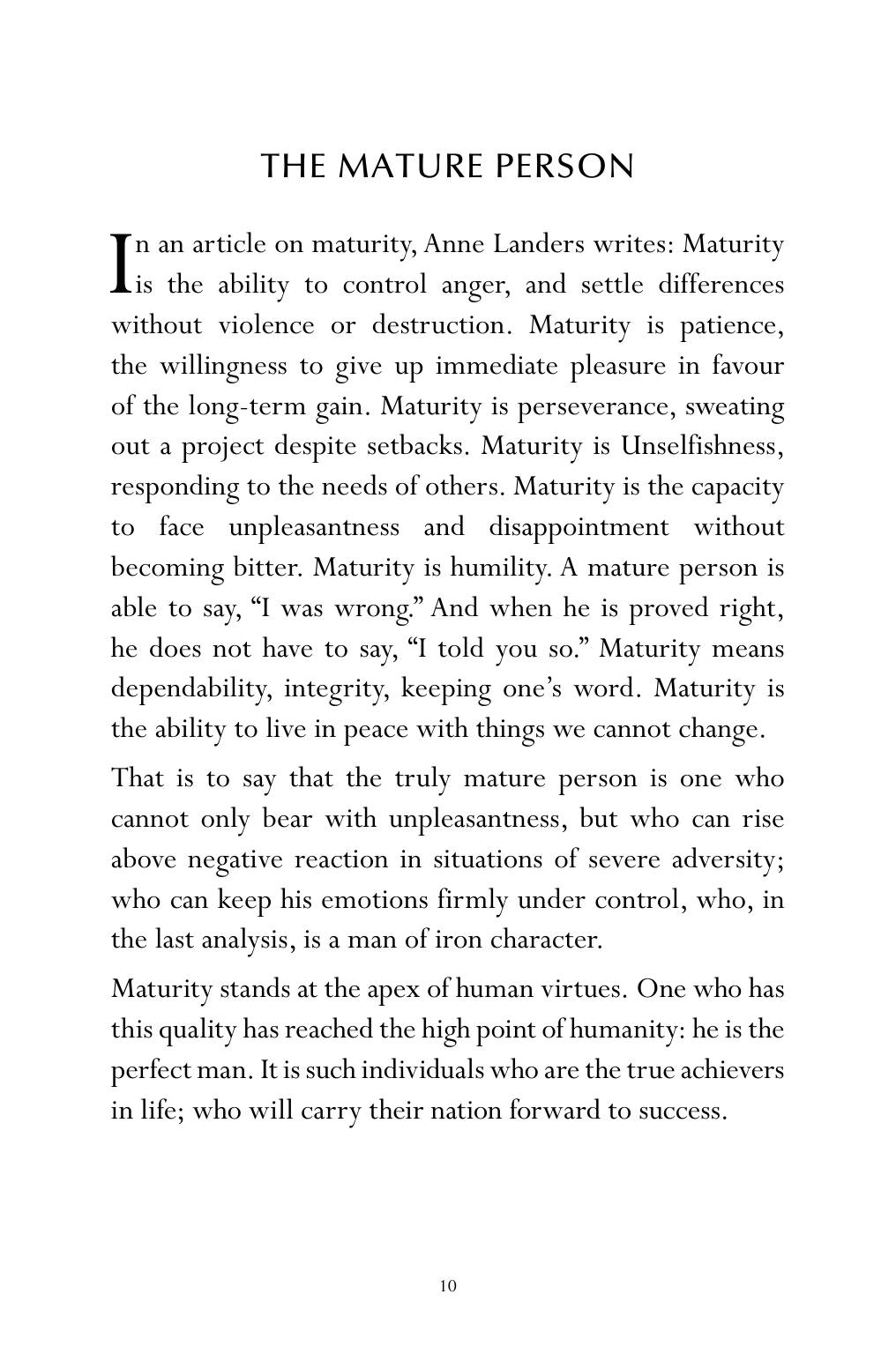 The printed page