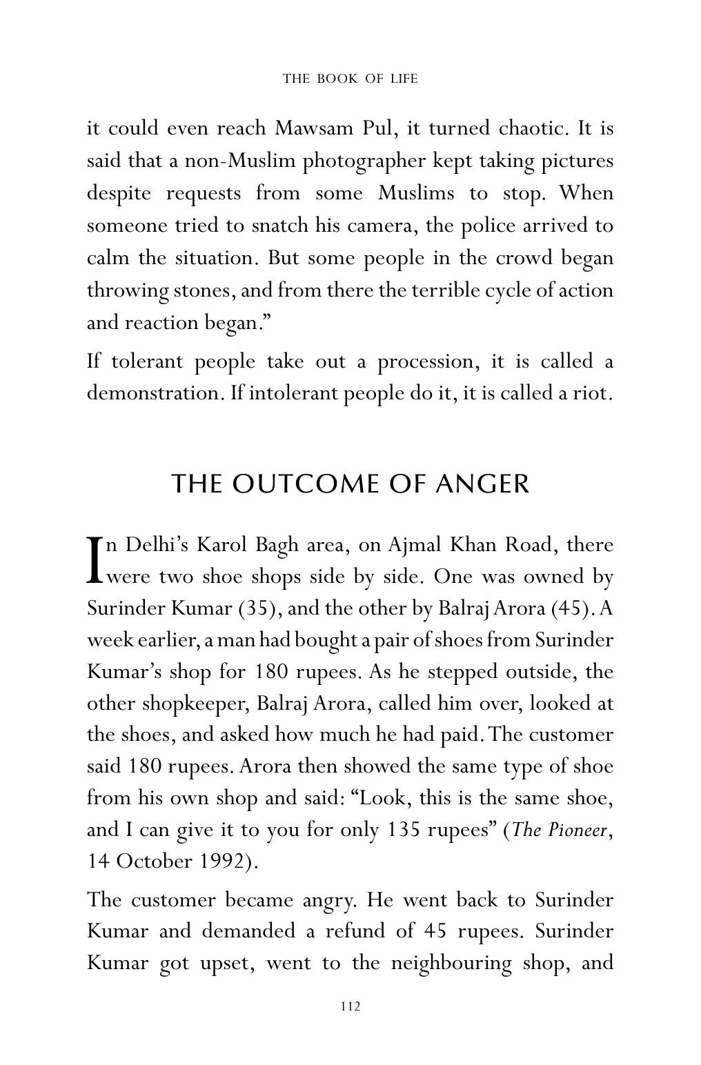 The printed page