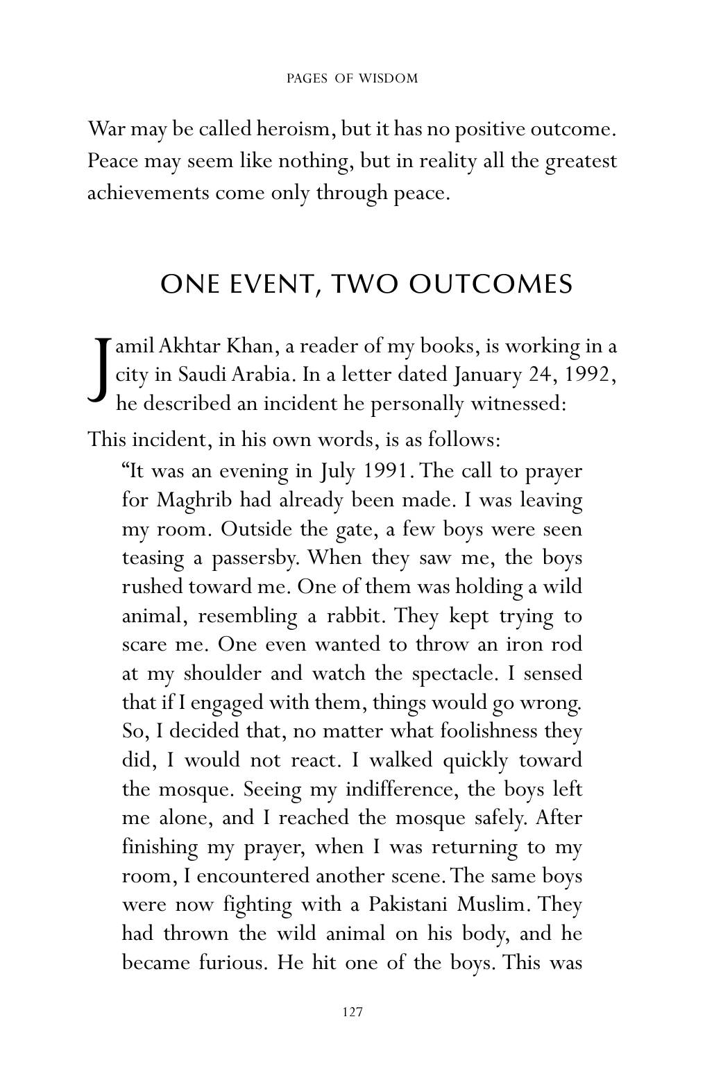 The printed page