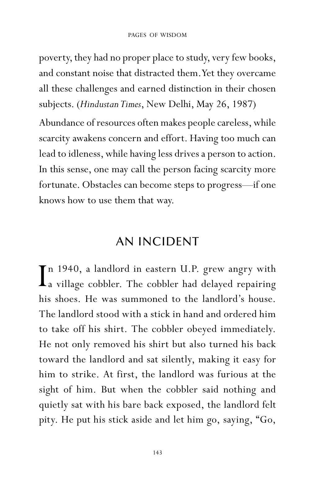 The printed page