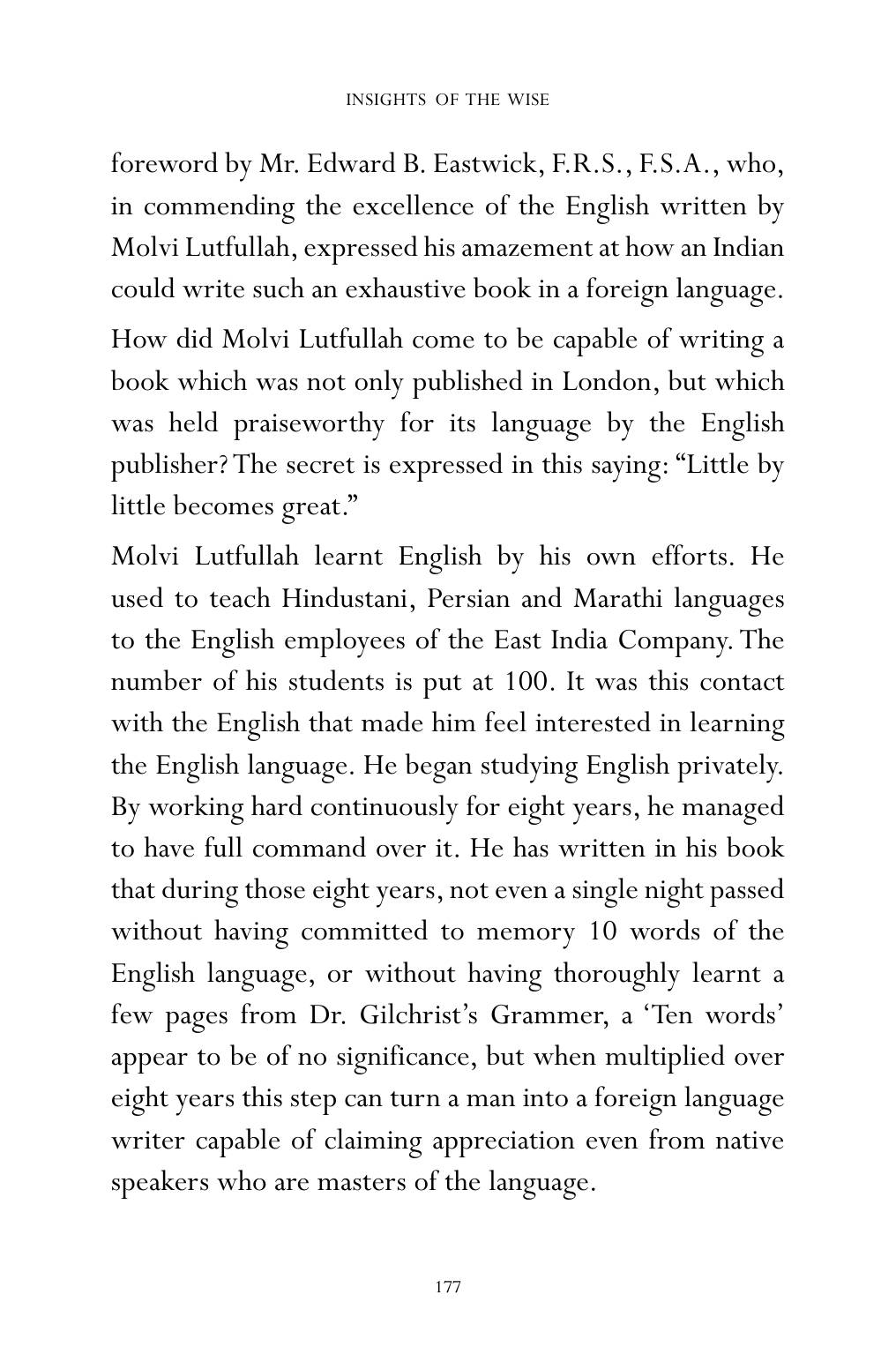 The printed page