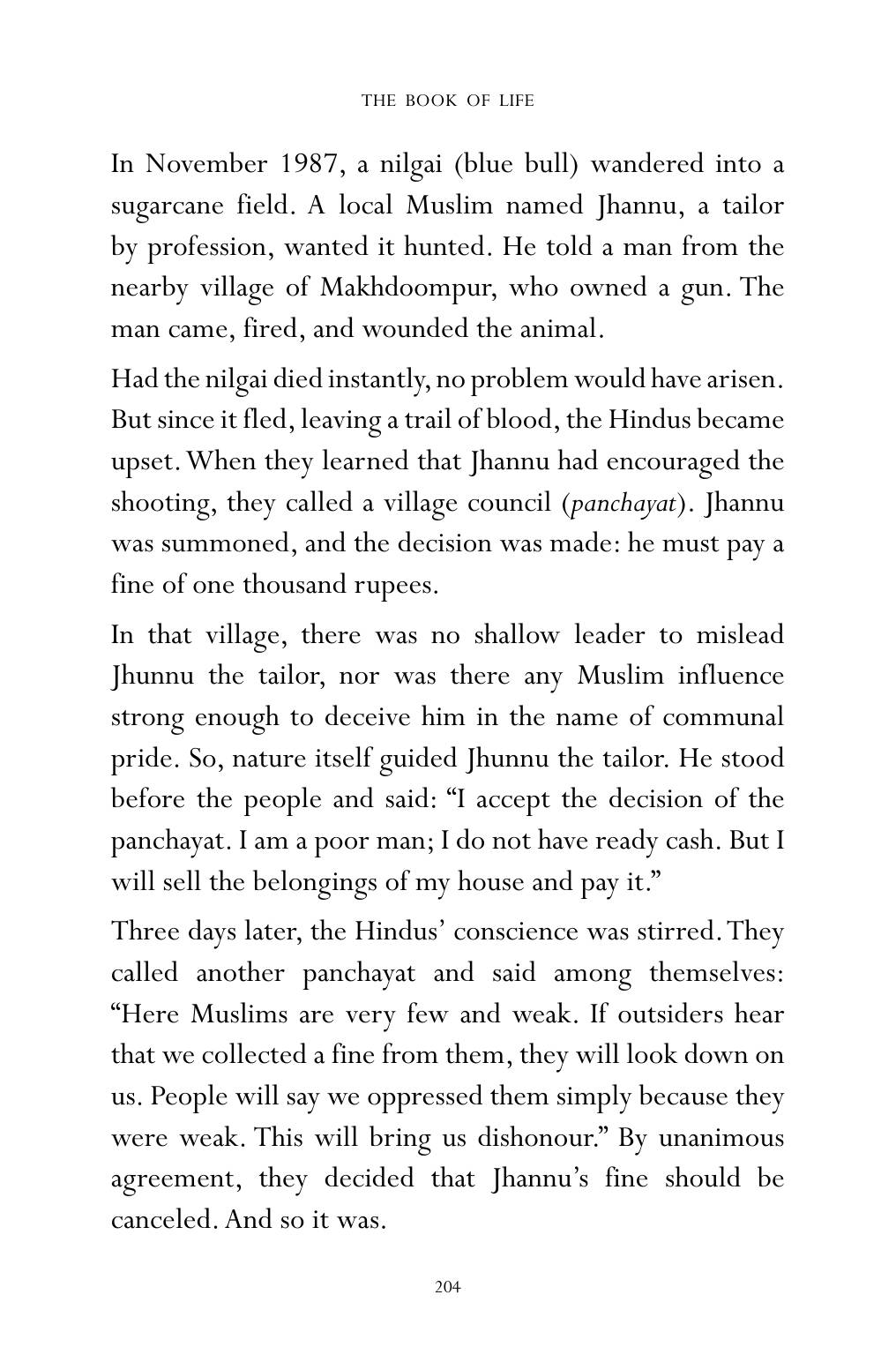 The printed page